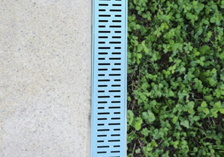  UHNL PP Plastic Grey Drainage Channel EN1433 Class A15-1m complete Plastic Grate