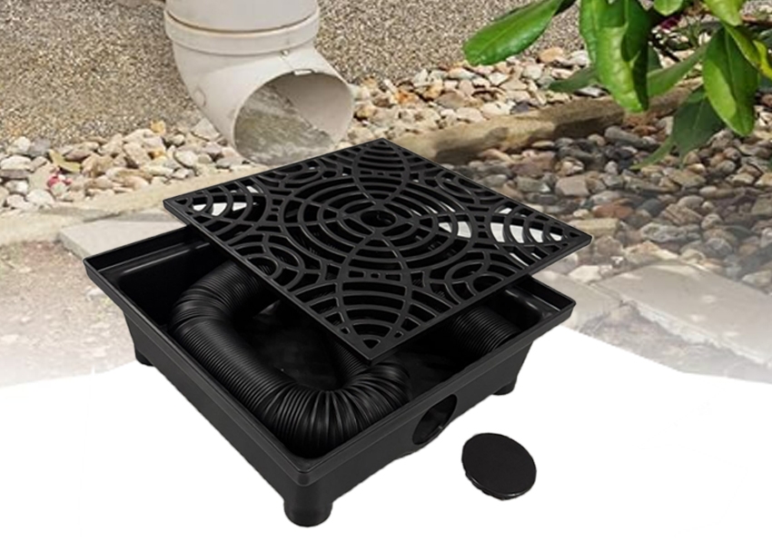 PP Plastic Catch Basin with Flexible Pipe: Protect Your Foundation Effortlessly