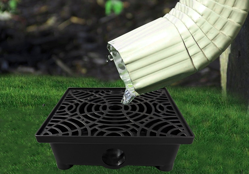 Plastic Catch Basin with Flexible Pipe